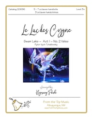 Le Lac des Cygnes Handbell sheet music cover Thumbnail